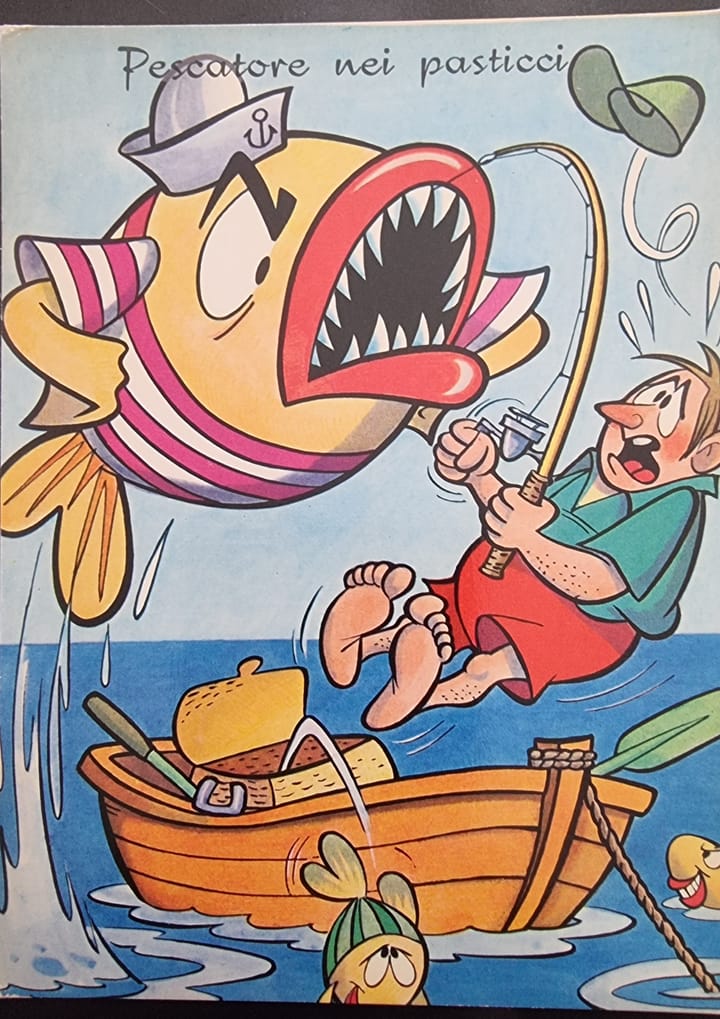 Cartoline umoristiche collezione privata paladini Alessio